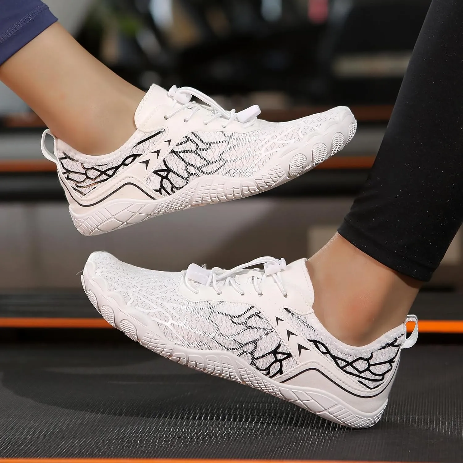 Breathable Barefoot Shoes for Women Men Breathable Waterproof Water Shoes, Lightweight Quick Dry Minimalist Footwear Zero Drop Trail Running Boots Footwear with Non-Slip Sole & Wide Toe Box