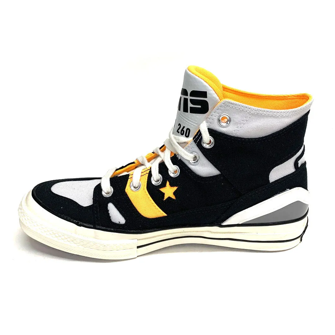 Chuck 70 E260 High Top Black/Laser Orange/Photon Dust