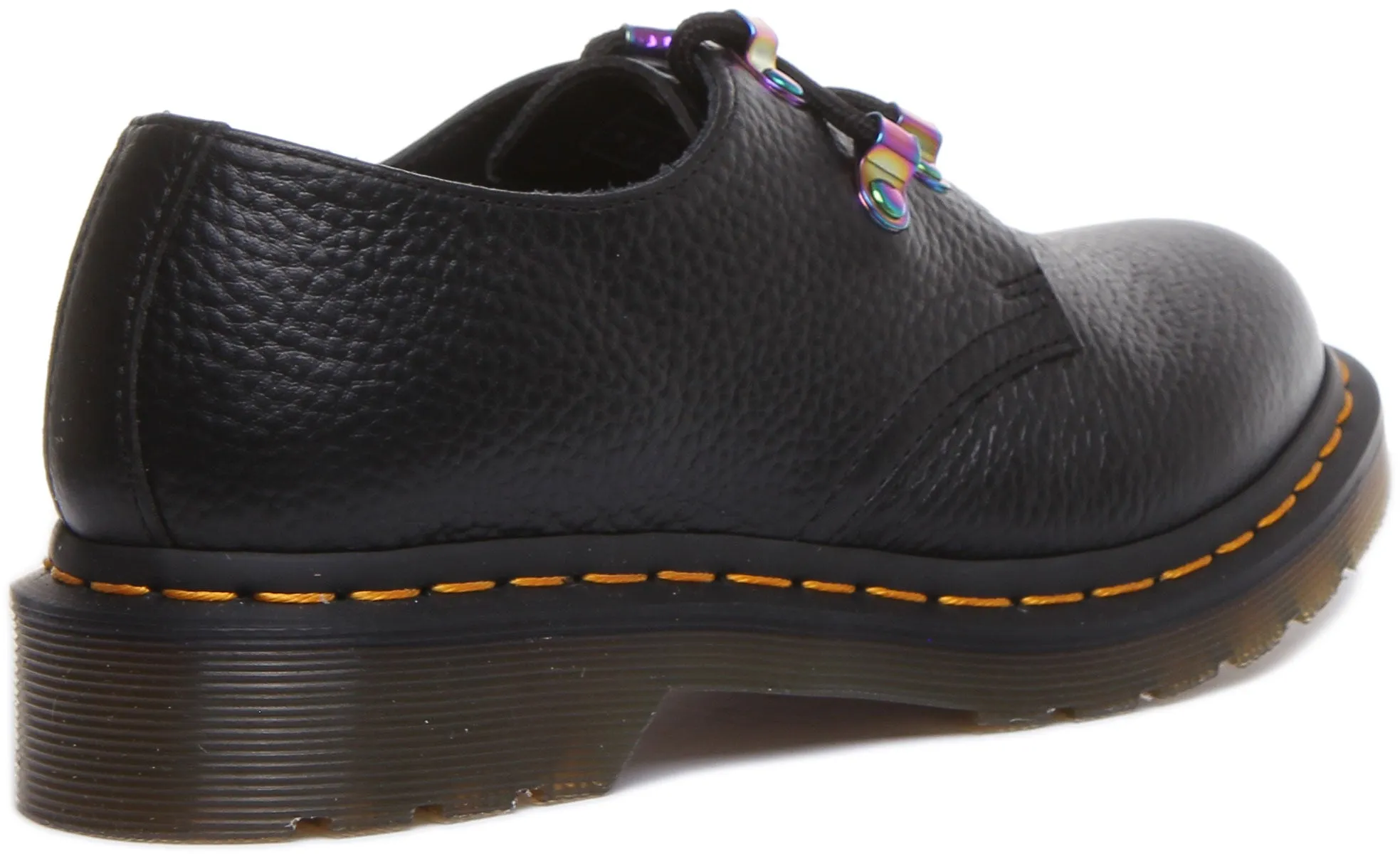 Dr Martens 1461 Milled In Black For Women